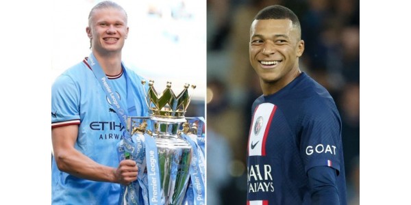 Kylian Mbappé está com inveja da capacidade de Erling Haaland de conquistar oito títulos individuais em uma única temporada Kylian Mbappé está com inveja da capacidade de Erling Haaland de conquistar oito títulos individuais em uma única temporada